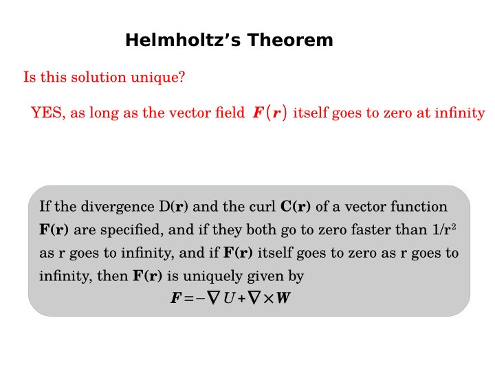 helmholtz s theorem