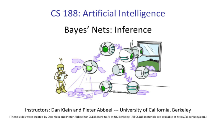 cs 188 artificial intelligence