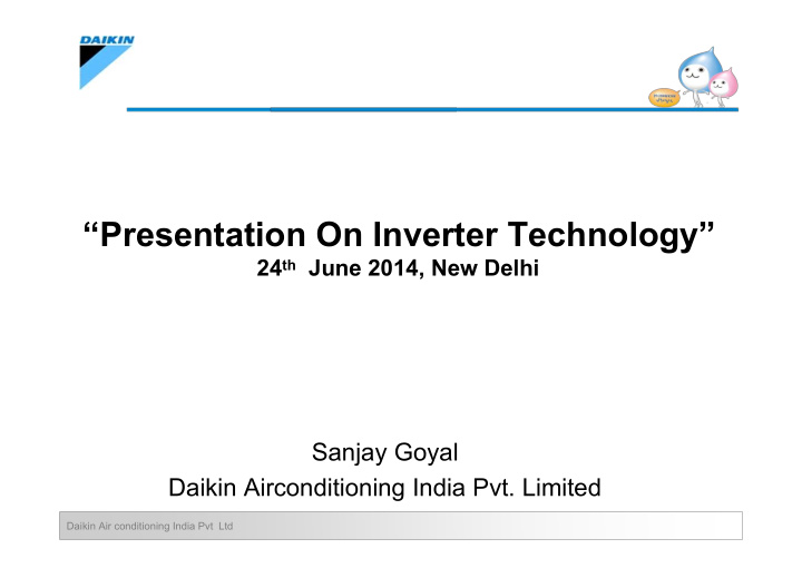 presentation on inverter technology