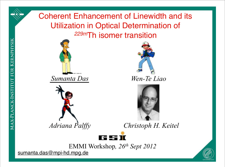 coherent enhancement of linewidth and its