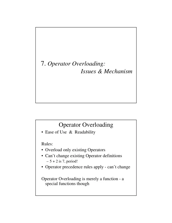 examples using complex class