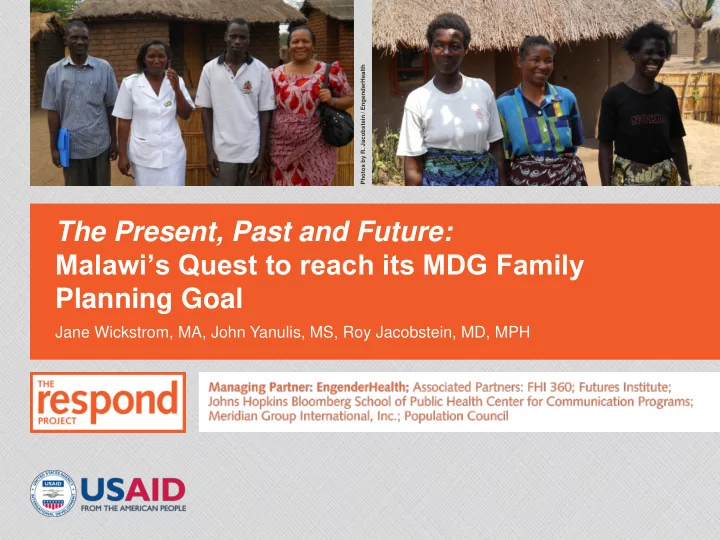 the present past and future malawi s quest to reach its