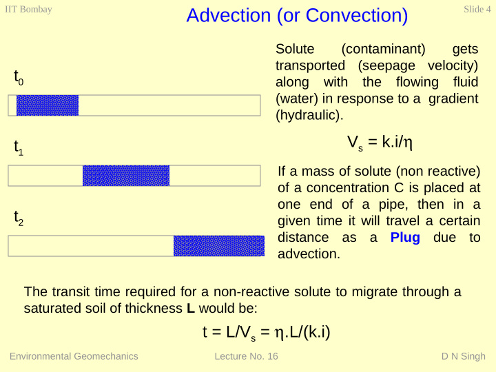 advection or convection