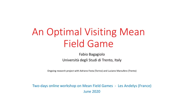 field game