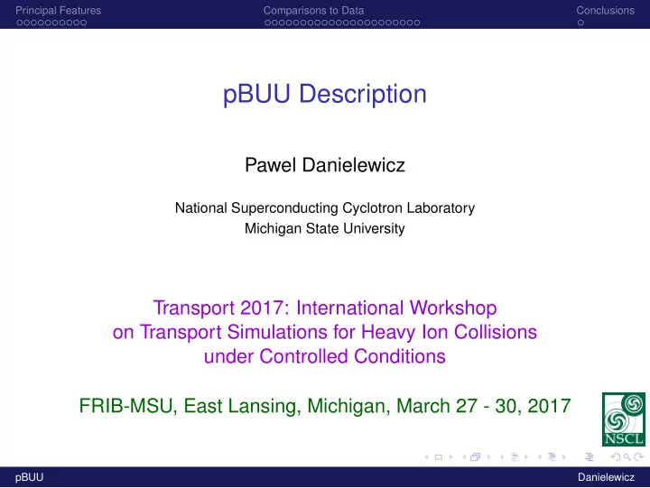 pbuu description