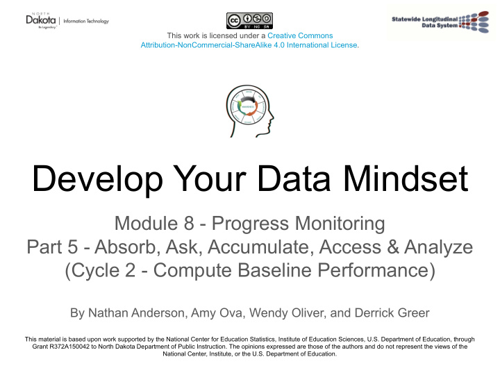 develop your data mindset