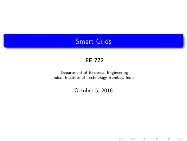 smart grids