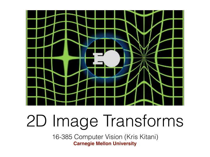 2d image transforms