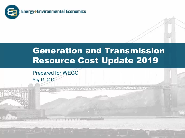 generation and transmission