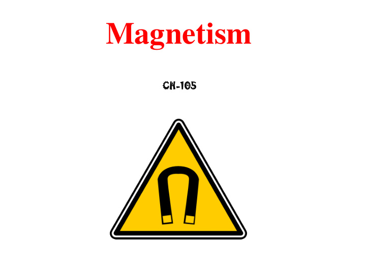 magnetism