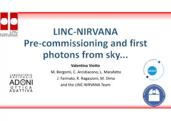 Valentina Viotto  M. Bergomi, C. Arcidiacono, L. Marafatto  J. Farinato, R. Ragazzoni, M. Dima  and