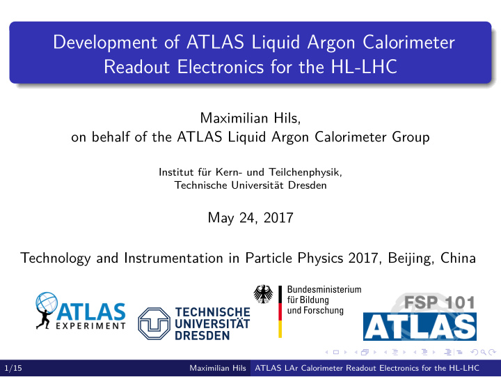 development of atlas liquid argon calorimeter readout