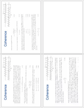 Coherence  Coherence  Coherence  Holography Recording  Holography Recording    Let the object