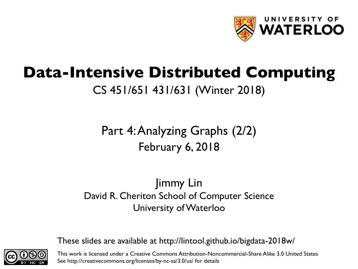 data intensive distributed computing