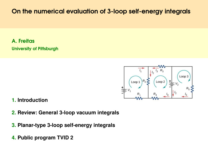 on the numerical evaluation of 3 loop self energy