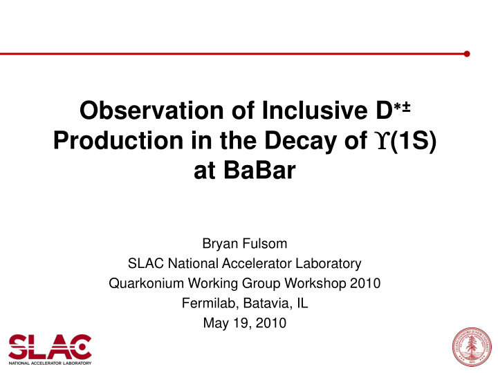 production in the decay of 1s