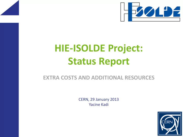 status report