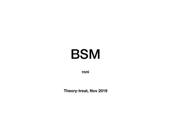 bsm