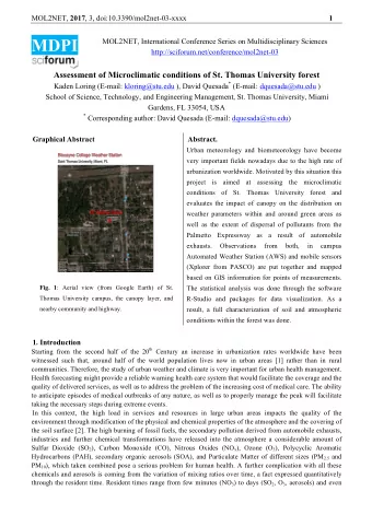 MOL2NET, 2017 , 3, doi:10.3390/mol2net-03-xxxx  2 years (N 2 O) [3]. The extent of the influence
