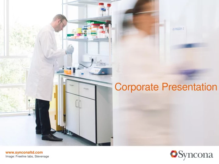 corporate presentation