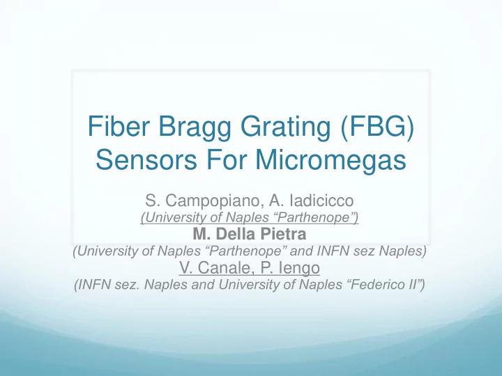 fiber bragg grating fbg