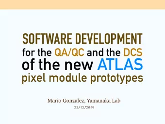 of the ne AAS  pe ode prototpe  Mario Gonzalez, Yamanaka Lab