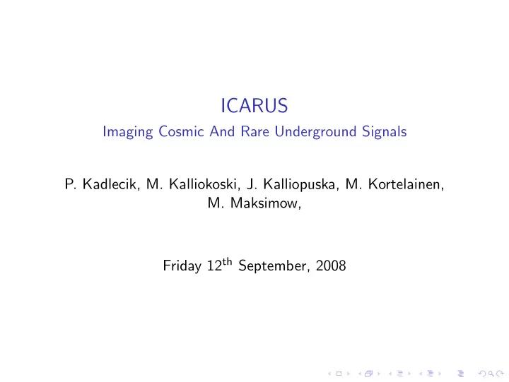 icarus