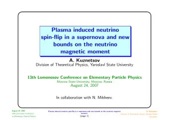 Plasma induced neutrino  spin-flip in a supernova and new  bounds on the neutrino  magnetic moment