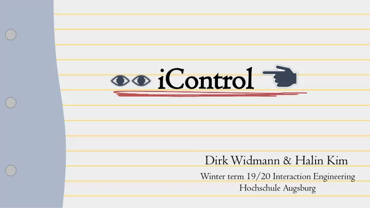 icont control ol