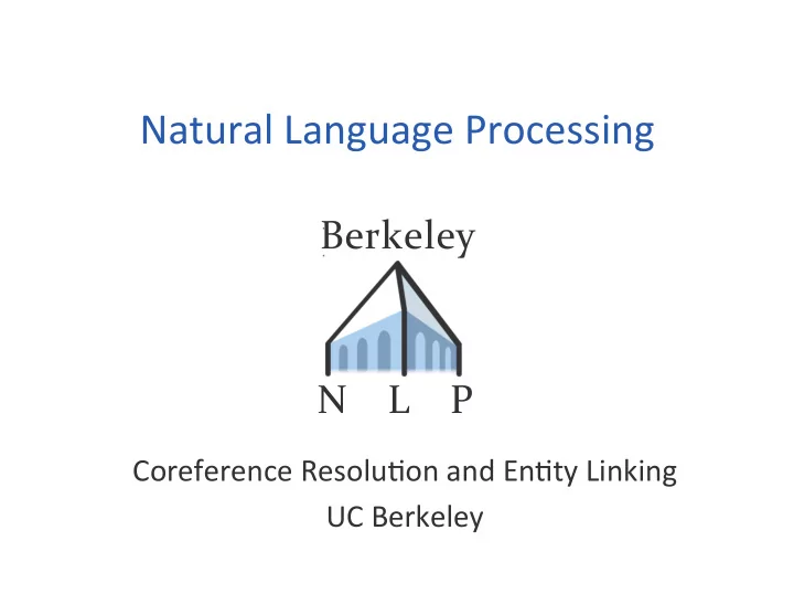 natural language processing
