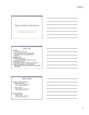 1/22/13    CS200 Algorithms and Data Structures  Colorado State University  Pa  ar  rt  t  0  0.