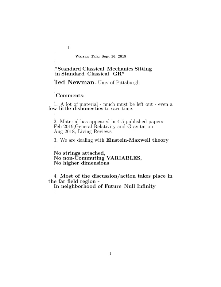 ii i preliminaries 1 minkowski space time a natural set