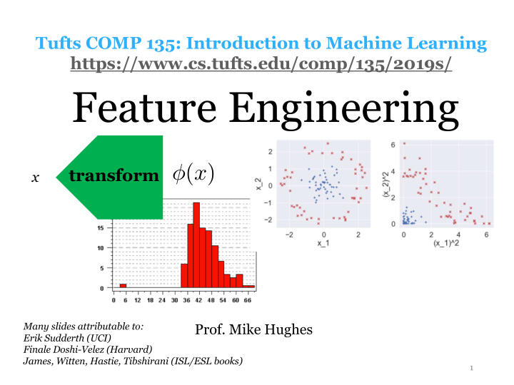 feature engineering