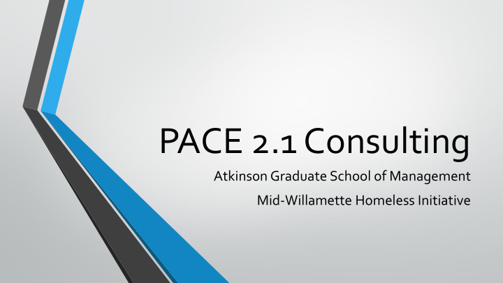 pace 2 1 consulting