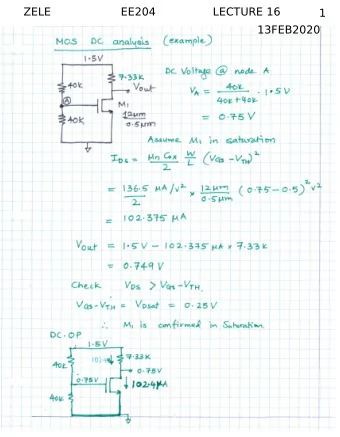 ZELE  EE204  LECTURE 16  1  13FEB2020  ZELE  EE204  L16  2  ZELE  EE204  L16  3  ZELE  EE204  L16