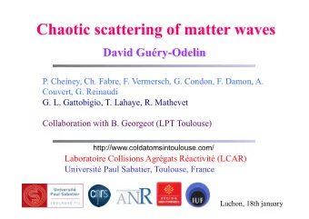 P. Cheiney, Ch. Fabre, F. Vermersch, G. Condon, F. Damon, A.  Couvert, G. Reinaudi  G. L.