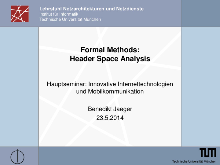 header space analysis