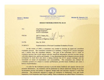 FEDERAL REQUIREMENT  Part 172  Administration of Engineering and  Design related Service