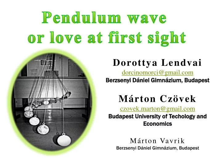 dorottya lendvai