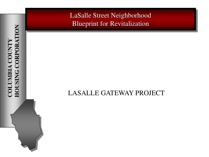 lasalle street neighborhood blueprint for revitalization