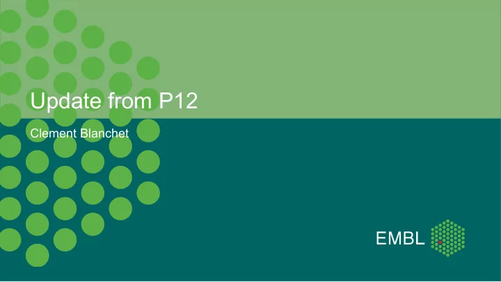 update from p12