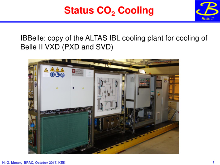 status co 2 cooling
