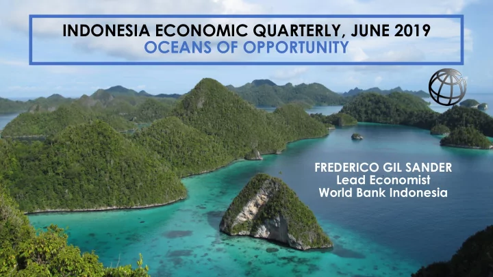 oceans of opportunity