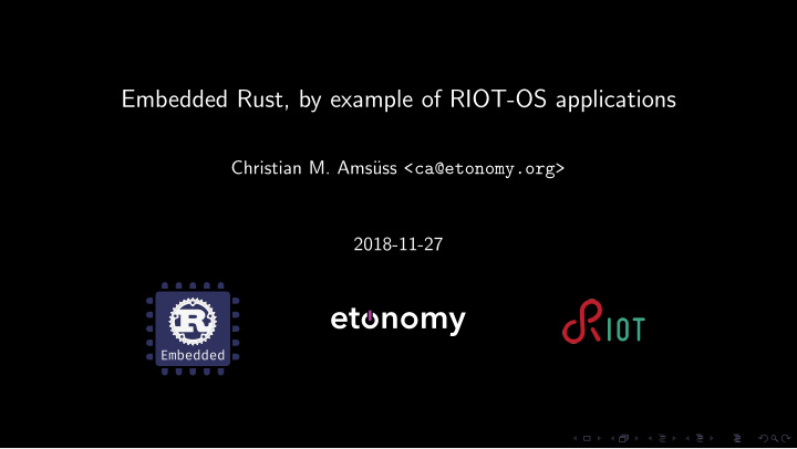 embedded rust by example of riot os applications