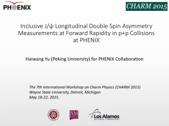 Inclusive J/ Longitudinal Double Spin Asymmetry  Measurements at Forward Rapidity in p+p