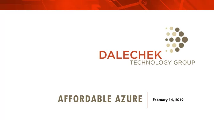 affordable azure