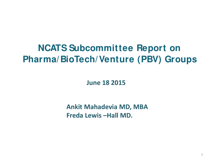 pharma biotech venture pbv groups