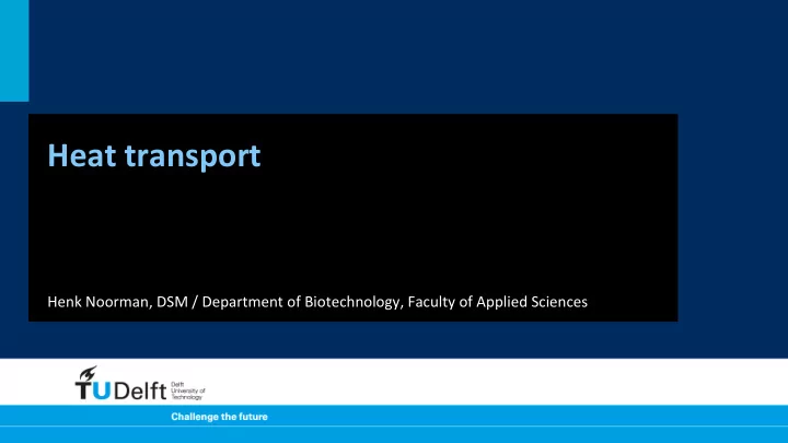 heat transport
