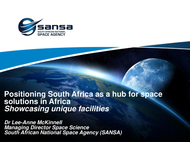 positioning south africa as a hub for space solutions in