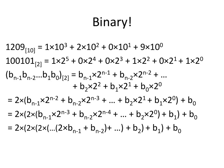 binary